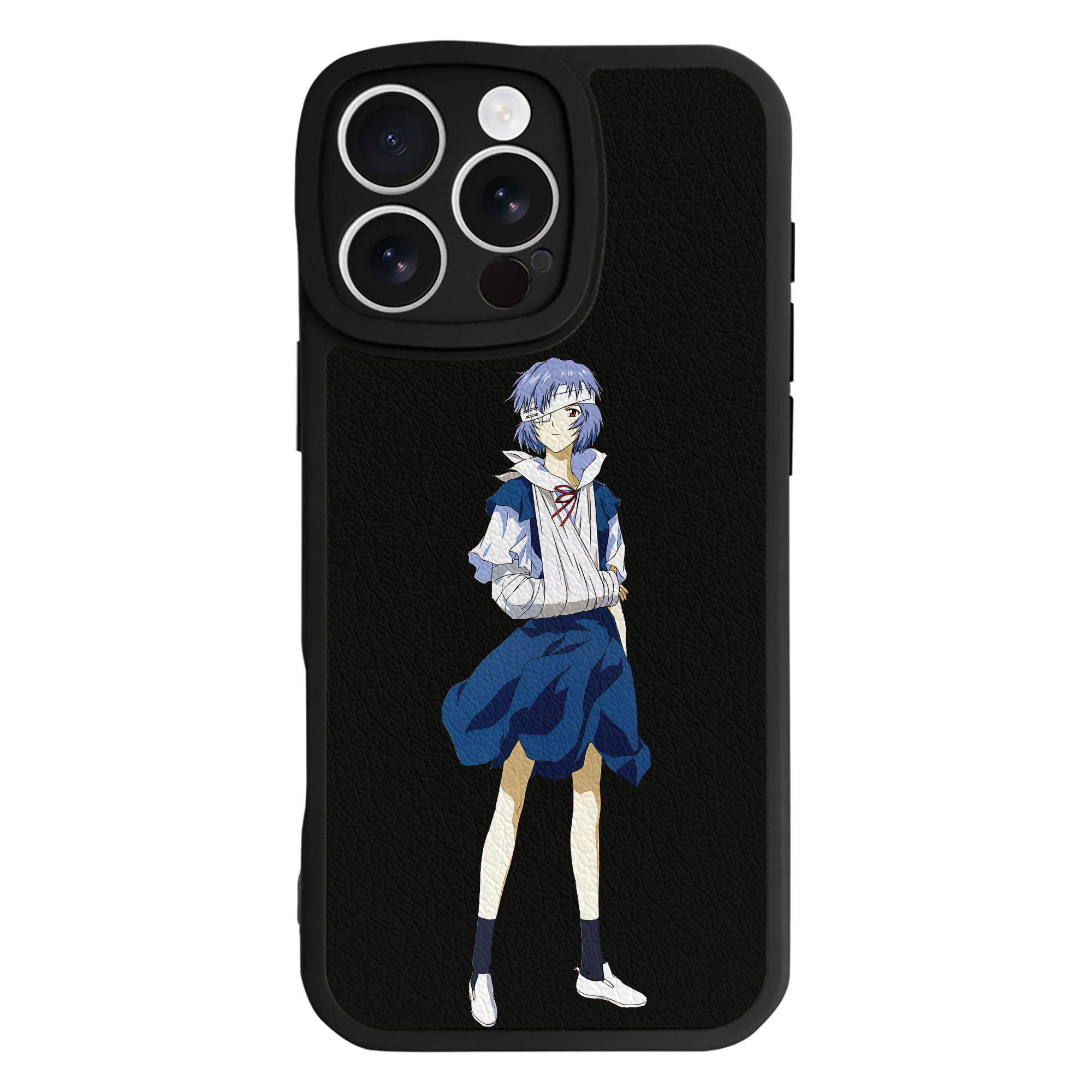 （画像用） EVA 新世紀エヴァンゲリオン 【iPhone 16シリーズ対応】シリコンスマホケース（レザー調） 材質：シリコン